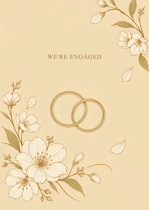 Two Rings One Promise — WE’RE ENGAGED