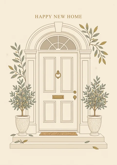 A New Door Opens — HAPPY NEW HOME